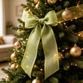 thumbnail image 2 of AYktou Light Green Burlap Ribbon, 1.5 Inch×10 Yard Ribbons Woven DIY Handmade Edging Wreath Holiday Decor Wired Ribbon for Birthday, Wedding, Christmas Gift Wrapping, 2 of 6