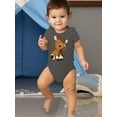 thumbnail image 2 of Little Funny Elk Bodysuit Infant -Image by Shutterstock,  6 Months, 2 of 4
