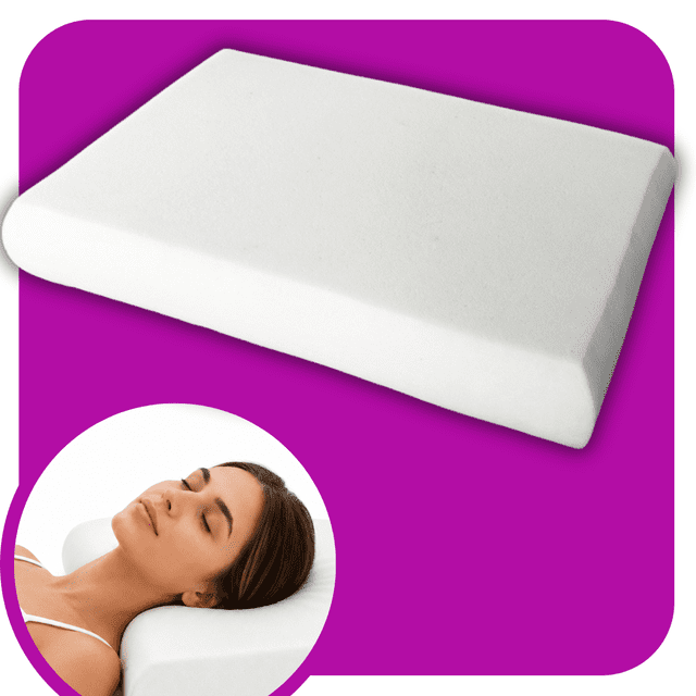 Almohada Suave Memory Foam Sin Funda La Fabrica de Espuma Almohada Boleada de MEMORY FOAM