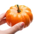 thumbnail image 5 of 4/6/12PCS Mini Foam Photography Halloween Party Supply Artificial Pumpkin Faux Vegetables WHITE 4PCS, 5 of 8