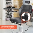 thumbnail image 3 of Salon Tray Attached to Chair with 360 ° Rotation ＆ Adjustable Height, 3 of 7
