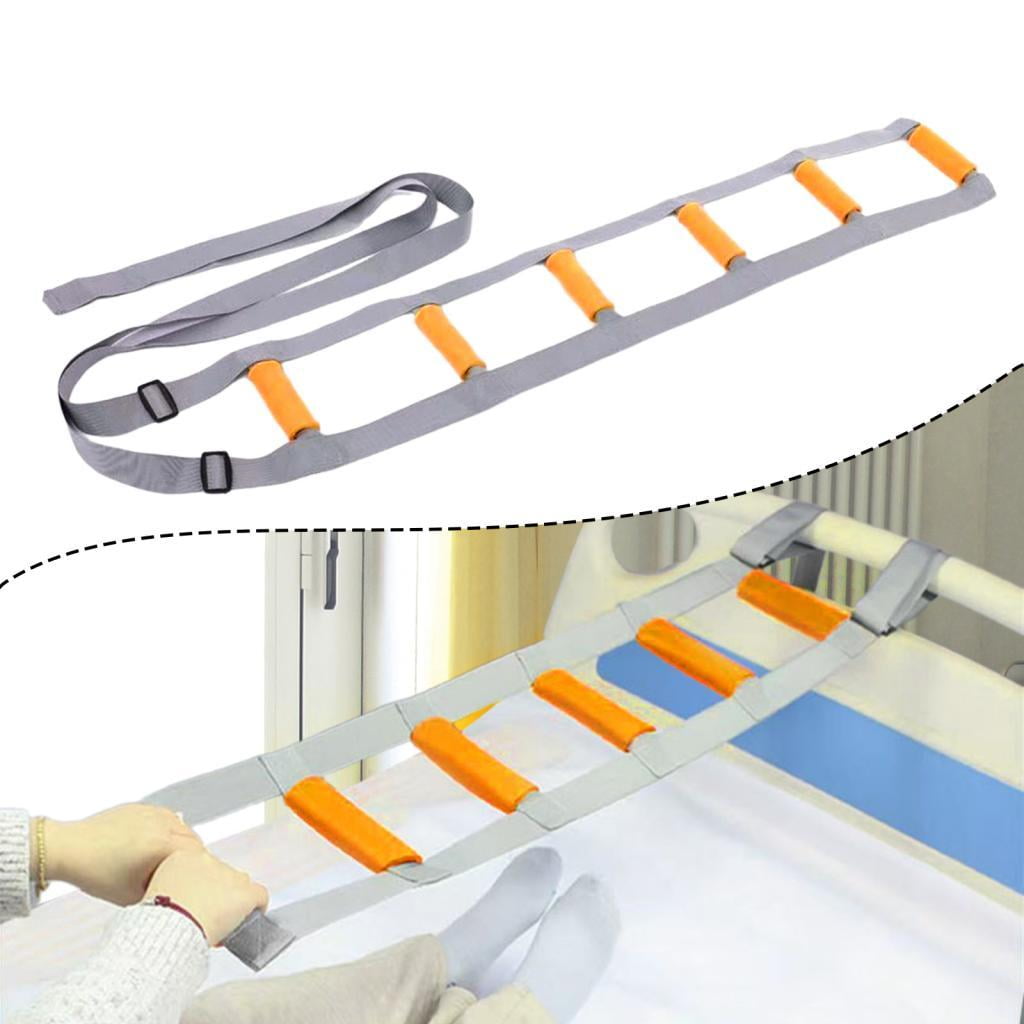 EHJRE Bed Ladder Assist Sit up Helper for Most Beds Pull up Assist Device Mobility Aid for Sitting Bedridden Bedroom Elderly Adults