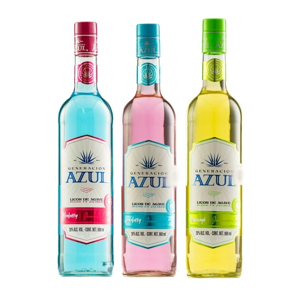 Tripack Licor de Agave Generación Azul Surtido 960 Ml Generación Azul Licor de Agave