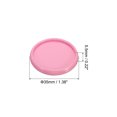 thumbnail image 2 of Uxcell 35mm Plastic Book Binding Discs Discbound Expansion Discs Round Binder Rings, Pink 33 Pack, 2 of 6