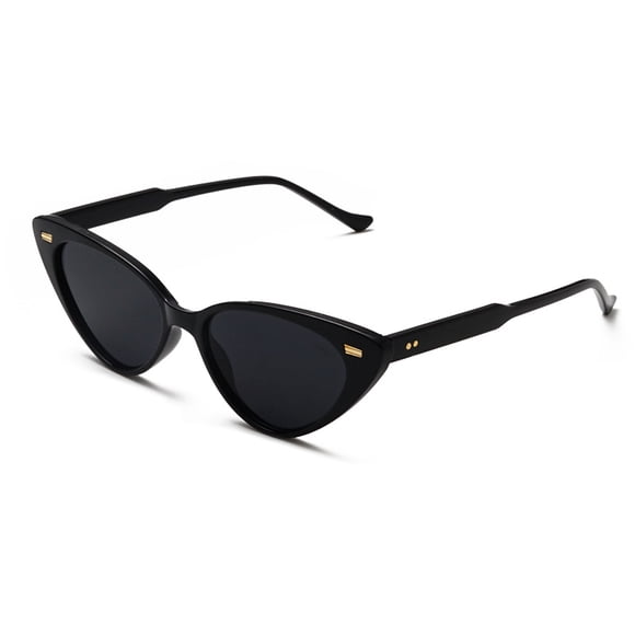 Retro Vintage Narrow Cat Eye Sunglasses for Women Goggles Plastic Frame
