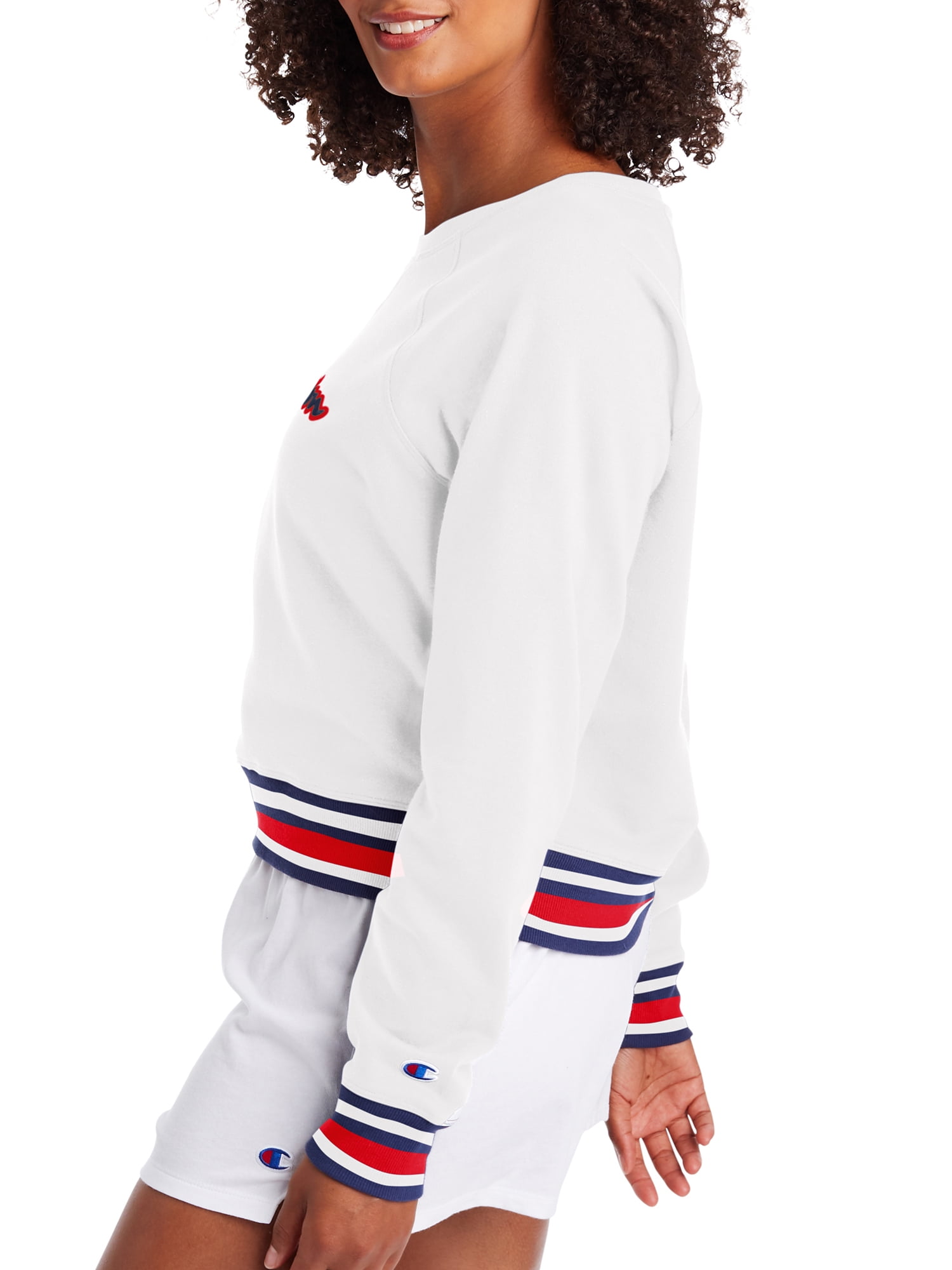 champion men's french terry crew sweatshirt