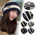 thumbnail image 2 of Winter Warm Hats For Women Stacking Knitted Bonnet Caps Soft Woolly Thermal, 2 of 8