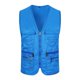 thumbnail image 5 of pstuiky Camisetas sin mangas para hombre, Camiseta de tirantes con cuello en V, multibolsillos y cremallera para exteriores, de color liso y práctica para hombre Chaleco para hombre xxxl, 5 of 7