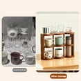 thumbnail image 3 of Fmxomd Coffee Mug Holder Wooden Cup Station Organizer 3-Tier Cup Holder for Coffee Bar Mug Display Rack for Countertop Mug Holder Shelf for Home Kitchen, Coffee, 3 of 7