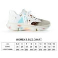 thumbnail image 2 of 2024 Seashell On The Beach Women Or Men Lace Up Flat Sneakers Female Mesh Walking Footwear, 2 of 8
