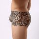 thumbnail image 3 of Ropa interior de ángulo plano que absorbe el sudor y cintura baja con estampado de leopardo para hombre, 3 of 3