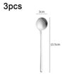 thumbnail image 2 of Cuchara de café de acero inoxidable de 3 piezas, 2 of 5