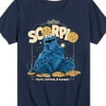 thumbnail image 3 of Sesame Street - Scorpio Cookie Monster - Toddler and Youth Short Sleeve Graphic T-Shirt, 3 of 5