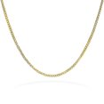 thumbnail image 2 of Bling Jewelry Mens Heavy Duty Gold Tone Stainless Steel Curb Link Chain Necklace for Men 24 Inch, 2 of 5