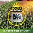 thumbnail image 3 of Bell+Howell Disk Lights Deluxe, Square Solar Outdoor Lights, Waterproof Solar Garden Lights, Auto On/Off Solar Powered Ground Lights, 8 LED Landscape Lighting for Patio, Deck, Pool, Garden -8 Pack, 3 of 7