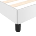 thumbnail image 6 of vidaXL Pocket Spring Bed Mattress White 39.4"x79.9"x7.9" Twin XL Faux Leather, 6 of 6