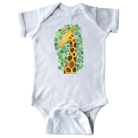 

Inktastic Giraffe silhouette Gift Baby Boy or Baby Girl Bodysuit