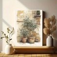 thumbnail image 6 of UXIEQU Mediterranean Potted Olive Trees Canvas Wall Art Print 15.75x11.81 Inches, 6 of 8