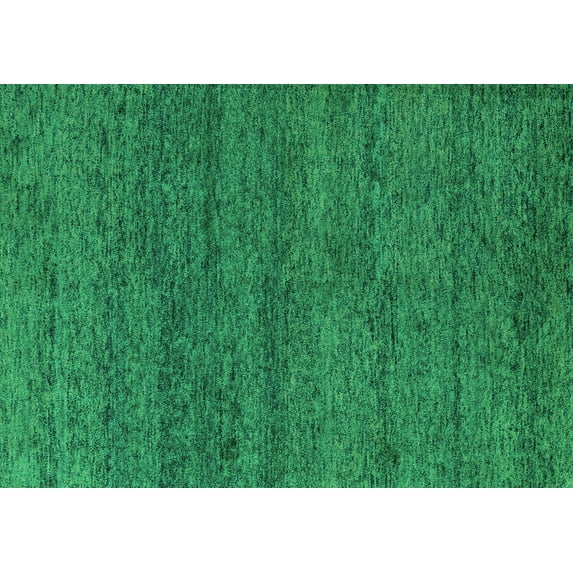 Ahgly Company Machine Washable Indoor Rectangle Abstract Turquoise Blue Modern Area Rugs, 2' x 3'