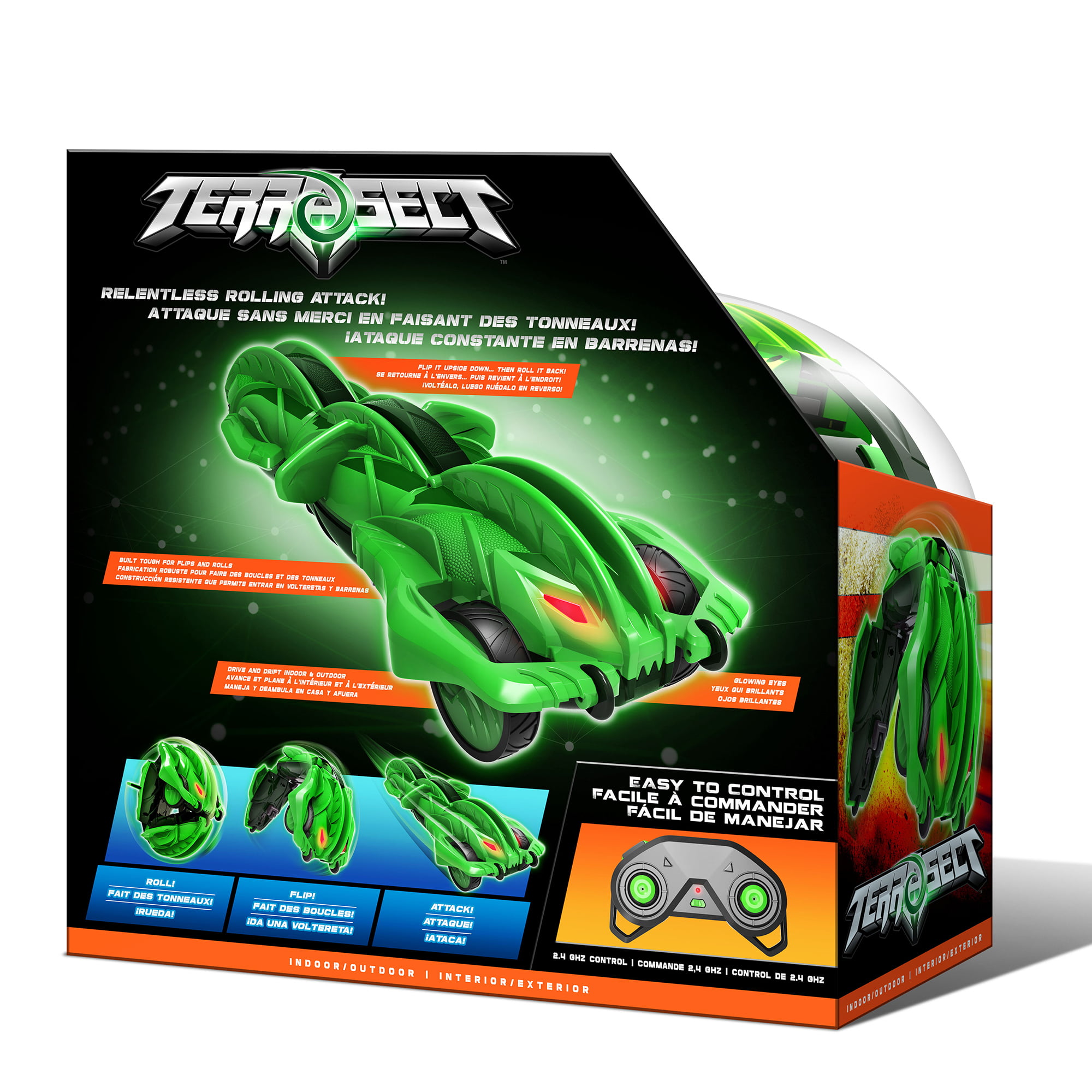Drone Force YW858320 TerrasectRemote Relentless Rolling Reptile35cm2.4