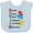 Blue, variant on Inktastic Autism Acrostic Boys or Girls Baby Bib