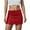 Red, variant on RUTAYY Women Sparkly Sequin Mini Skirt For Party Club Vacation Summer Relaxed Fit Casual Night Out Solid Color Flowy Swing Pleated Beach Skirts
