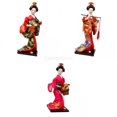 thumbnail image 1 of Pulgadas Kimono Japonés Geisha Doll Adorno Hecho a Mano Soledad Muñeca Kimono Japonés, 1 of 7