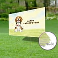 thumbnail image 3 of Cute Beagle Loves Dad Happy Father's Day Yard Sign Beagles Dog Lover Gifts Idea Outdoor Home Lawn Garden Porch Decor - 12008, 3 of 5
