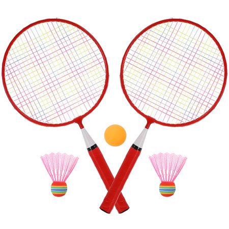 BESTSKY 2026 New Durable Badminton Set for Kids, Indoor and Outdoor Game Toy Set for Backyard, Park, Beach, Gym, School