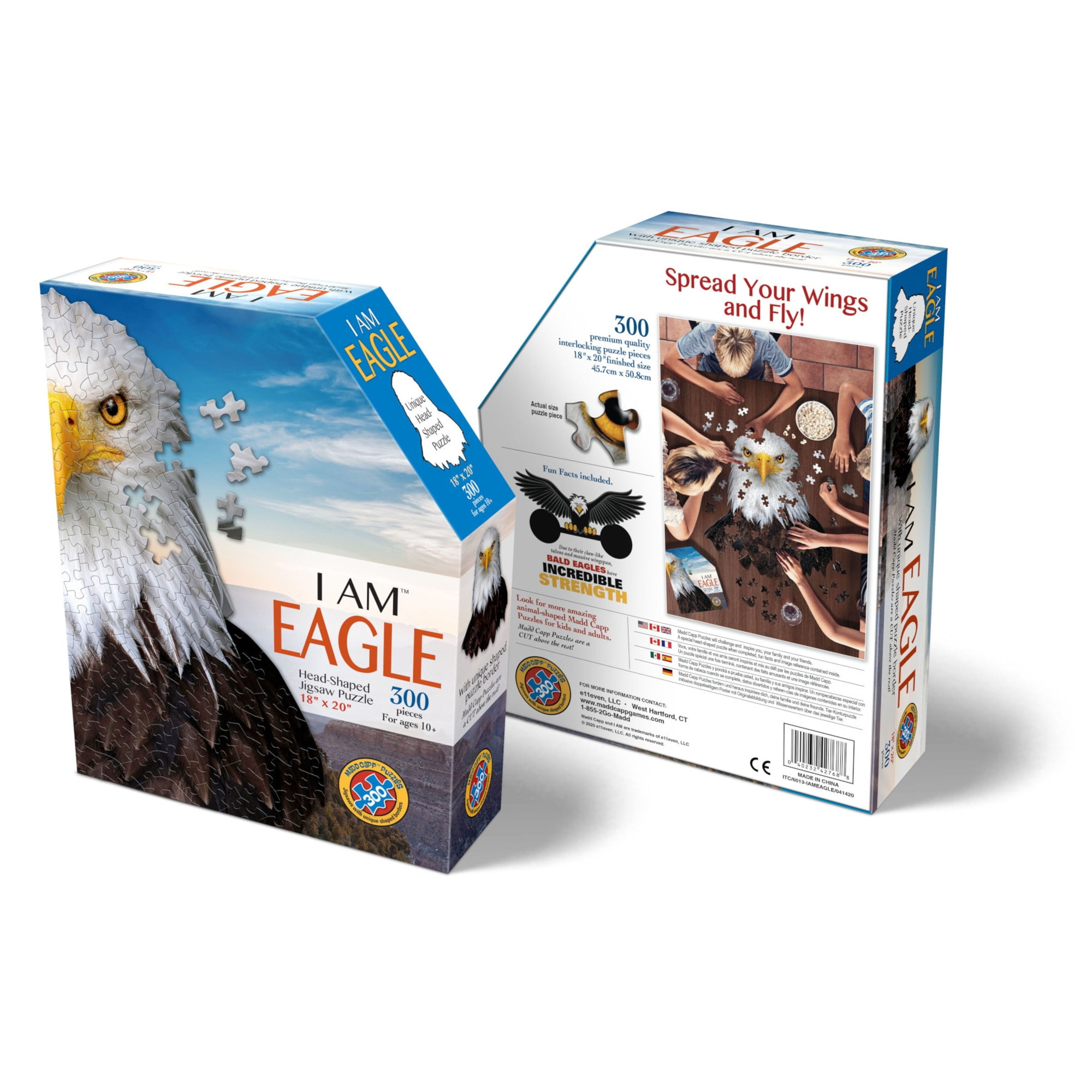 Madd Capp EAGLE 300 Piece Jigsaw Puzzle For Ages 10 and up - 6013