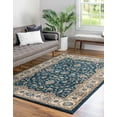 thumbnail image 3 of Rugs.com Medina Collection Rug – 6' x 9' Egyptian Blue Medium Rug Perfect For Bedrooms, Dining Rooms, Living Rooms, 3 of 8