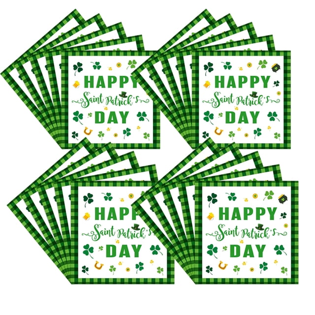 Pack Of 24 Disposable Themed Paper Napkins Offering Ample Quantity And Excellent Absorbency For Easy Cleanup And A Vibrant Table Setting At Parties And Dinners