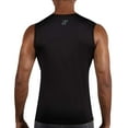 thumbnail image 3 of RunFlyte Men's Sleeveless Tank Top Shirt - Training - Workout Grey/White, 3 of 3