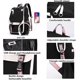 thumbnail image 4 of Girls backpack casual backpack nylon waterproof children's primary school student middle school student school bag children's school bag, 4 of 4