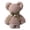 Beige, variant on Cute Red Bear-Shaped Towel for Women, Soft Coral Fleece Hand Towel Gifts for Wedding Valentine's Day Birthday