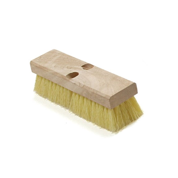 Malish 12" Crimped Polypropylene Janitorial Deck Scrubs