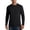 Black, variant on Men's Rash Guard Long Sleeve Shirt UPF 50 Sun Protection Quick Dry Moisture Wicking Lightweight for Swimming Surfing Outdoor ,Khaki(S)