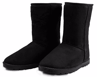 walmart black boots