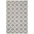 thumbnail image 1 of Safavieh Cambridge 2'6" X 8' Hand Tufted Wool Rug in Silver and Ivory, 1 of 4