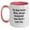 White/Pink, variant on Funny Bonus Mom Gifts from Men to Women - Two Tone Coffee Mug with My Dear Bonus Mom Always Remember How Much I Love You - Christmas Unique Presents for Family