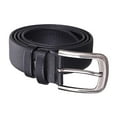 thumbnail image 2 of amagogo Men Belt 120cm Long Pin Buckle PU Leather Belt for Trousers Business Wedding Black, 2 of 9