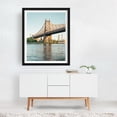 thumbnail image 3 of Queensboro Bridge 04 - Manhattan New York Photography Bridge City Architecture Travel Poster Scenic Black Framed Wall Art Print 6 x 8 inches, 3 of 4