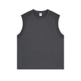 thumbnail image 6 of Men’s Sleeveless Washed Tank Top Summer Streetwear Cotton Casual Muscle Tee, 6 of 8