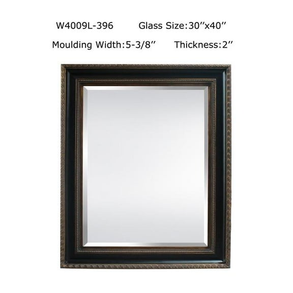 AFD Home  36 x 72 in. Classic Contour Frame - Black