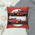 thumbnail image 2 of Autua Race Car Graphic Decorative Cushion Throw Pillow Cover for Home Couch Living Room Bed Sofa - Printed on Both Sides - 1PC 18x18in, 2 of 5