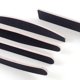 thumbnail image 3 of 5 uds/10 Uds lima de uñas profesional pulidor de uñas papel de lija negro fuerte ángulo de Lima recta 100/180 herramientas de limas de lijado para pulir, 3 of 5