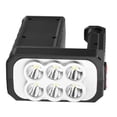 thumbnail image 2 of Linterna portátil, linterna de 6 LED, linterna de mano multifuncional, linterna para acampar, artesanía superior, 2 of 12