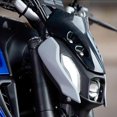 thumbnail image 2 of ifundom Motorbike Air Flow Wind Deflector Windshield in Black ABS Material Stylish and Easy to Install, 2 of 6