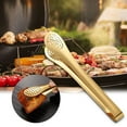 thumbnail image 4 of Ckraxd Stainless Steel Food Clip with Ergonomic Handle, Heat-Resistant Multi-Function BBQ Tongs for Grilling Meat, Vegetables, Seafood, Easy to Clean, 7.2in, 4 of 5