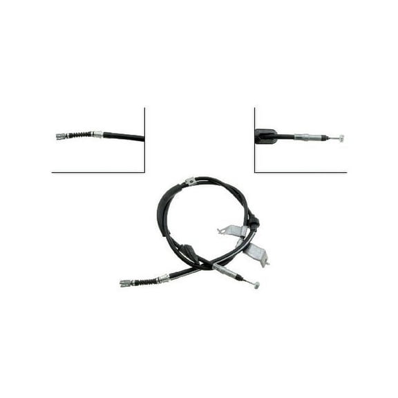 Rear Left Parking Brake Cable - Compatible with 1992 - 1995, 1999 - 2000 Honda Civic 1993 1994